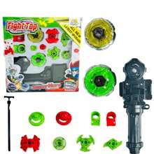 Kit 2 Bey Blades SuperHero With Bey Blades And Launchers Kit With 2 Bey Blade And 1 Launcher + 1 Launcher Stand - 超級英雄 - 查看 1