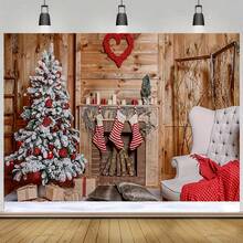 1 pieza, Telón de fondo de fotografía para fiesta de Navidad - Fondo de fotomatón para aniversarios, cumpleaños y celebraciones festivas, decoraciones de telón de fondo para fiestas, telones de fondo de fotografía para cumpleaños - Multicolor - Ver 5