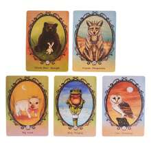Halloween Decoration Rose Reading Tarot Cards, Mystical Fairy Tarot Cards, Animal Spirit Oracle Cards - Christmas & Halloween Gifts, Divination Toys