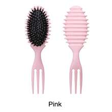 卷发梳，卷发梳 - 卷发梳定义 | 定义刷头发顺发卷发刷防滑握梳卷发刷男女适用 - 彩色 - 查看 12