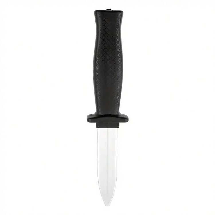 1 pieza, Juguete de utilería de Halloween, cuchillo retráctil de plástico mágico de broma, cuchillo de utilería de broma, puñal falso de terror gracioso, regalo divertido de Halloween - Talla única - Añade 11