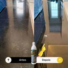 Kit 1 Marble Granite And Porcelain Cleaner Renovates And Shines Carbo60 500ml + 4 White Fiber For Delicate Cleaning Porcelain Glass Mirrors Countertops + 2 Microfiber Multipurpose Cloth Various Colors And Prints Cleans And Dry Without Scratching 30x30 - trắng - Xem 2