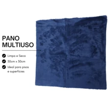 Kit 1 Marble Granite And Porcelain Cleaner Renovates And Shines Carbo60 500ml + 4 White Fiber For Delicate Cleaning Porcelain Glass Mirrors Countertops + 2 Microfiber Multipurpose Cloth Various Colors And Prints Cleans And Dry Without Scratching 30x30 - trắng - Xem 9