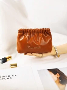 1 件/套 浅色弹力皱褶收纳袋 口红袋 钥匙化妆袋 收纳袋 随身包 内置便携大容量迷你包 多尺寸休闲旅行收纳包 美容包 美容工具收纳 旅行必需品 珠宝首饰收纳包，唇油收纳包 学校宿舍必需品，护肤包 美容包 包装盒，旅行必需品 便携式手拿包 度假必需品 旅行必需品 女士眼镜盒 太阳镜盒 - 棕色 - 查看 3