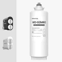 فلتر Waterdrop WD-G2MRO، عمر افتراضي 2 سنة، بديل لنظام التناضح العكسي WD-G2-B، WD-G2-W - أبيض - مشاهدة 2