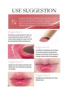 JOOCYEE GLOSSY ROUGE High Transparency Light Flowing Film Lock Makeup - 564 Peach Dew - View 9