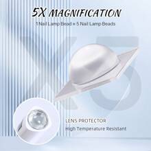 Mini LED New Nail Dryer Machine Quick Dry USB Rechargeable Mini Flashlight Pen For Curing All Nail Gel Professional Nail Lamp - Vàng - Xem 3