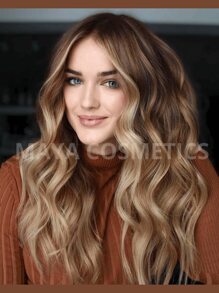 NEKANE Professional Permanent Cream Hair Color, Excellent For Gray Coverage, 90g Tube + 20 Vol. Peroxide. Halloween - 7.3 中等金色金髮 - 查看 2