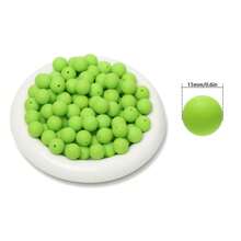 42Pcs Silicone Beads 15MM Round Bead For Jewelry Making To Make Bracelets DIY Keychain Necklace Jewelry Accessories And Round Silicone Beads For Pens