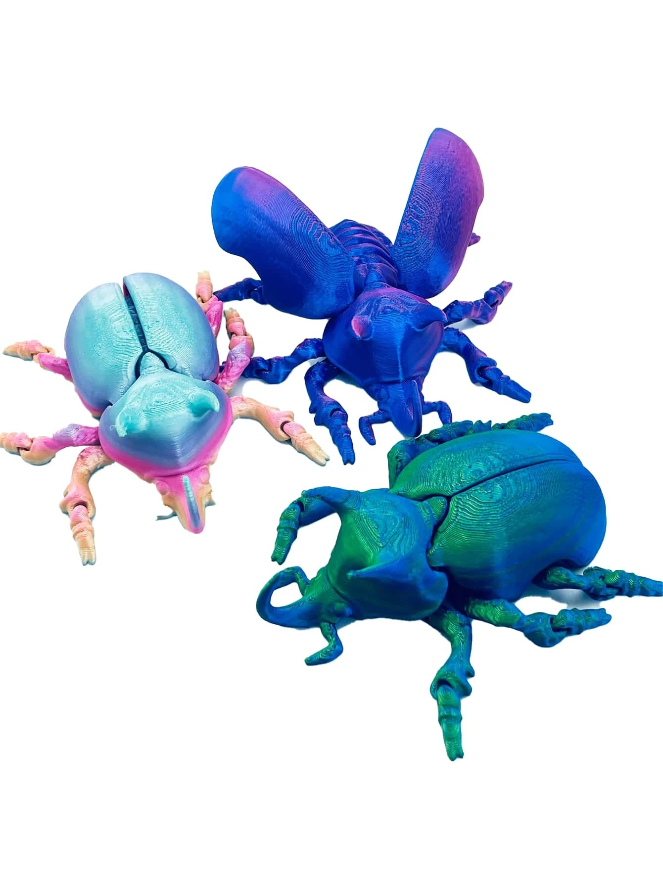 Pieuvre souple imprimée en 3D - Figurine à collectionner en forme de poulpe articulée - Modèle animal Jouets en poulpe pour soulager le stress, amusement sensoriel et agité, jouet de créature marine
