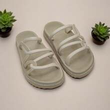 Women's Papete Birken Sandal Children's Rhinestone Birken Slide Platform Sandal - 米色 - 查看 2