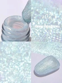 MIANEL 12ML 粉色蓝色白色绿色系列带爆炸闪光凝胶指甲油，2025 新款流行云锦钻石凝胶油指甲油指甲胶美甲用品棕色指甲万圣节指甲圣诞指甲秋季指甲绿色指甲粉色指甲白色指甲红色指甲需要 UV 指甲灯干燥，适合美甲沙龙使用和 DIY 美甲用品 - 彩色 - 查看 22