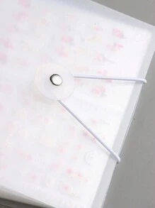 80 个插槽空存储贴纸书籍收藏整齐卡片滑块文件盒容器指甲贴花展示美甲工具、房间、家庭、卧室、浴室、房子、粉色房间、客厅装饰、旅行用品、礼品袋、送给妈妈、爸爸、男士、朋友、老师、生日、婚礼、书桌、架子、配件、礼品盒、有趣的礼物、存储 - 無色 - 查看 3