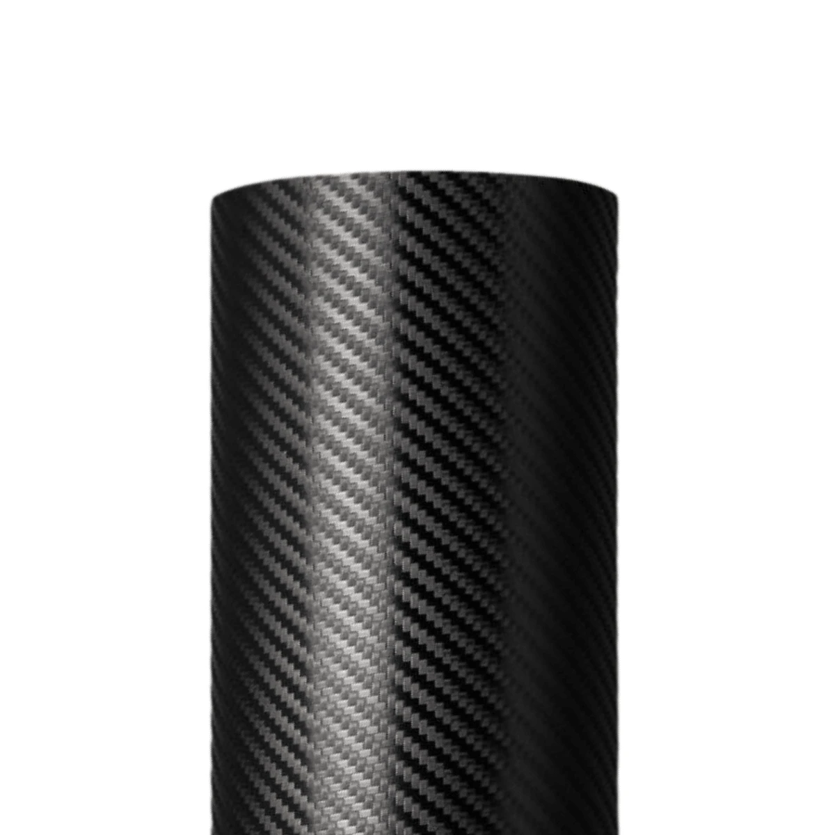 4d Black Carbon Fiber Adhesive Tape - 1mt X 30cm - 黑色 - 查看 1