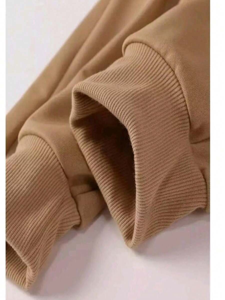 Men's Pants Jogger Sweatshirt/Sweatshirt For Training, Sports, Hiking, Casual Wear. - Màu Khaki - Xem 1