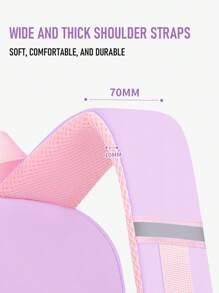 Cute Fashionable Backpacks With Fridge Opening Style Lightweight Soft Anti Water Splashing Breathable Backpack For Girls, Ladies, Boys, Perfect For Casual, Trip, Leisure, School, Study