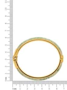 Italian Varnish Semi-Jewelry Bracelet - màu xanh lá - Xem 4