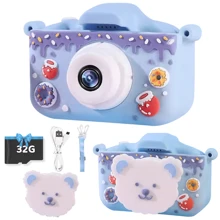 Yowmoy HD Kids Camera For 3-12 Year Olds - 1080P Video Recording, Frames & Filters, Perfect Back-To-School & Birthday Gift For 3-10 Years Old Children.Includes Lanyard, Best Birthday Gift