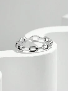 MODIAN Cincin Tunggal Halus - Perak - View 6