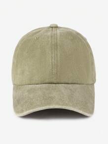 1 bucată șapcă de baseball din denim spălat solid pentru bărbați, mărime mare, reglabilă, elegantă, simplă, unisex, pălărie de soare cu vârf pentru exterior, muncă, călătorii, timp liber - A - Vizualizare 14