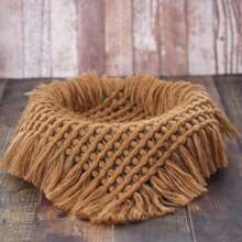 Manta de fotografía para bebés como accesorio de cesta, mantas blandas para fotografía de bebés recién nacidos, relleno para cestas de sesión de fotos, manta de fondo para baby shower, decoraciones y regalos para baby shower y Pascua, para niñas/niños - Multicolor - Ver 16