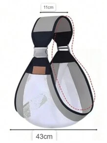 Baby Carrier & Accessories - Grey - View 2