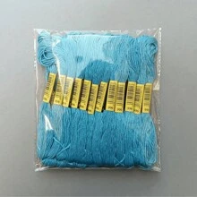 24pcs Cross Stitch Thread, Handcraft Embroidery Thread, Shoe Mat Stitching Thread, Clothing DIY Threads - Multicolor - View 6