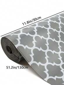 1 卷灰色加厚厨房橱柜搁板衬垫不粘抽屉衬垫防滑橱柜衬垫可清洗 EVA 冰箱衬垫易于切割冰箱垫 - 灰色 - 查看 4