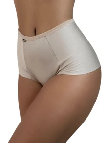 Kit 2 Women's Double Flare Panties High Waist Belly Panties - Multicolor - View 2