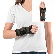 Wrist Orthosis Wrist Band Tendinitis Hydro Carpal Tunnel - 黑色 - 查看 3