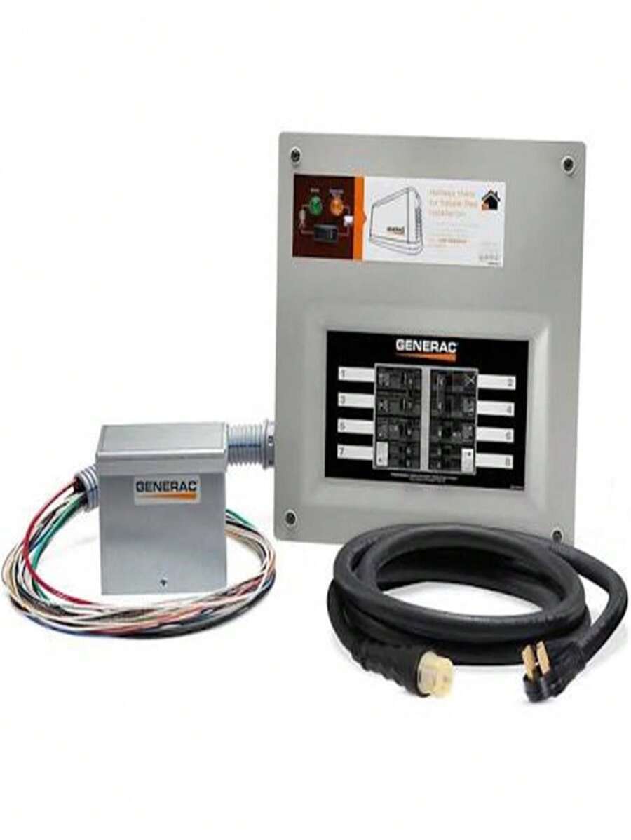 Generac 9855 50A HomeLink MTS 1016 Circuits NEMA 1 Manual Transfer