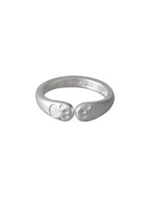 1pc Summer Broken Ice Blue Butterfly Open Ring