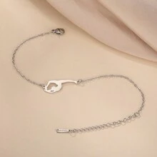 1pc Stainless Steel Ballet Dancer Pose Bracelet For Women - Fashion Series - View 2