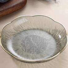 5pcs Pieces Of Exquisite Fruit Plate Living Room Home Snack Plate Value Fruit Plate Is Light And Luxurious. Home Fruit Plate Fruit Plate Living Room Nut Plate,Kitchen,Christmas Gift