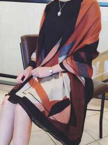 FADZOYLE 1 Chiếc Khăn Quàng Cổ Nữ 185*65CM Khăn Choàng Cashmere Màu Dài Khăn Choàng Tua Rua In Hoa Văn Giữ Ấm Mềm Mượt Len Thời Trang Khăn Choàng Lớn Và Khăn Quấn Cho Mùa Thu Đông Cuộc Sống Hàng Ngày Váy Dạ Hội Văn Phòng Du Lịch Đám Cưới Và Quà Tặng Mùa Đông - khăn quàng cổ - Xem 7