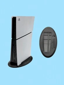 1pc PlayStation 5 Slim Console Optical Disc Version Cooling Stand Vertical Stand Game Accessories, Sailboat Shaped Special Stand