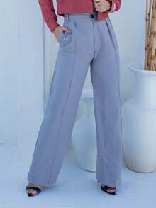 Women Pants - Xám - Xem 3