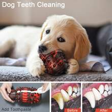 1 pieza Juguete masticable con chillido para perros, palo de goma para morder, color rojo y negro mezclado, con forma de cilindro de gas