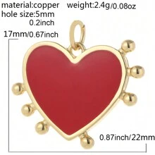 1 set comprendente 1 collana con ciondolo a forma di cuore con occhi blu malefici e 1 choker con stella d'oro, catena in acciaio inossidabile, regali di San Valentino
