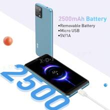 XGODY 5.5 Inch Android Unlocked Smartphone 2GB+16GB Quad Core Dual SIM 3G Cellphone - Màu xanh lam - Xem 7