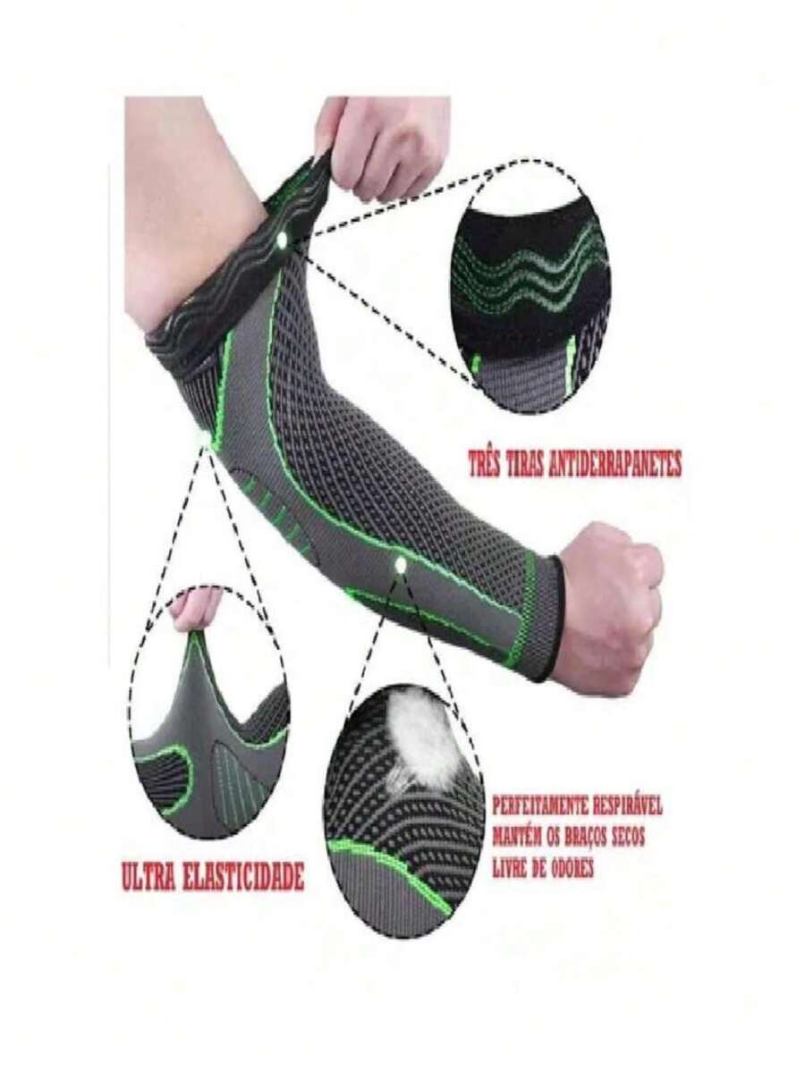 Sense Alaska Compression Elbow Pad - Stability And Protection. Ideal For All Types Of Sports. - Black - View 1