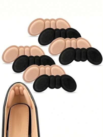 1/5/10 Pairs Heel Stickers For Women's High Heels, Anti-Slip Heel Stickers, Foot Wear Stickers, Shoe Adjustment Tool, Half Size Insole, Women's Shoe Heel Pads, Anti-Slip Heel Stickers Insulation, Galentines, Puppy, Carnival, Shoe, Spring Summer Picks, Brides Maid Gifts, Room, Bedroom Decor, Bedroom Decor, Beach, Travel, For Men, For Women, Vacation,Cute Stuff