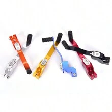 1 pieza Palanca de cambio de motocicleta de aleación de aluminio CNC multicolor, de un solo colgante