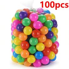 50 Peças/100 Peças Bolas Coloridas de Piscina de Bolinhas para Bebês, Crianças, Bolas Macias para Festas de Aniversário, Eventos, Jogos de Playground, Piscina - 5,6 cm - Multicolorido - Visão 8