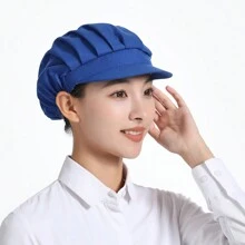 1 件装厨师帽 - 厨房烘焙厨师烹饪网成人食品服务帽万圣节 - 彩色 - 查看 16