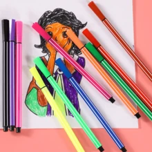 Kit 6/12/24 Colors Fine Colored Pens Fine Line Tip 0.4 Mm - 12 cái - Xem 5