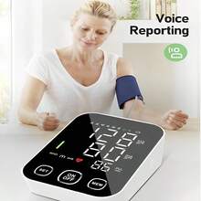 Pulsovital Tensiometro Digital Automatico De Brazo - Blanco y Negro - Ver 8