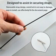 1pc PP Matte bán trong suốt Bìa sổ tay rời khổ A4/B5/A5/A6, Dùng cho thư mục hồ sơ văn phòng, lưu trữ tài liệu, sắp xếp album ảnh, đồ dùng văn phòng & gia đình, Trở lại trường, Đồ dùng học tập - Nhiều màu - Xem 7