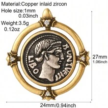 1 set comprendente 1 collana con ciondolo a forma di cuore con occhi blu malefici e 1 choker con stella d'oro, catena in acciaio inossidabile, regali di San Valentino