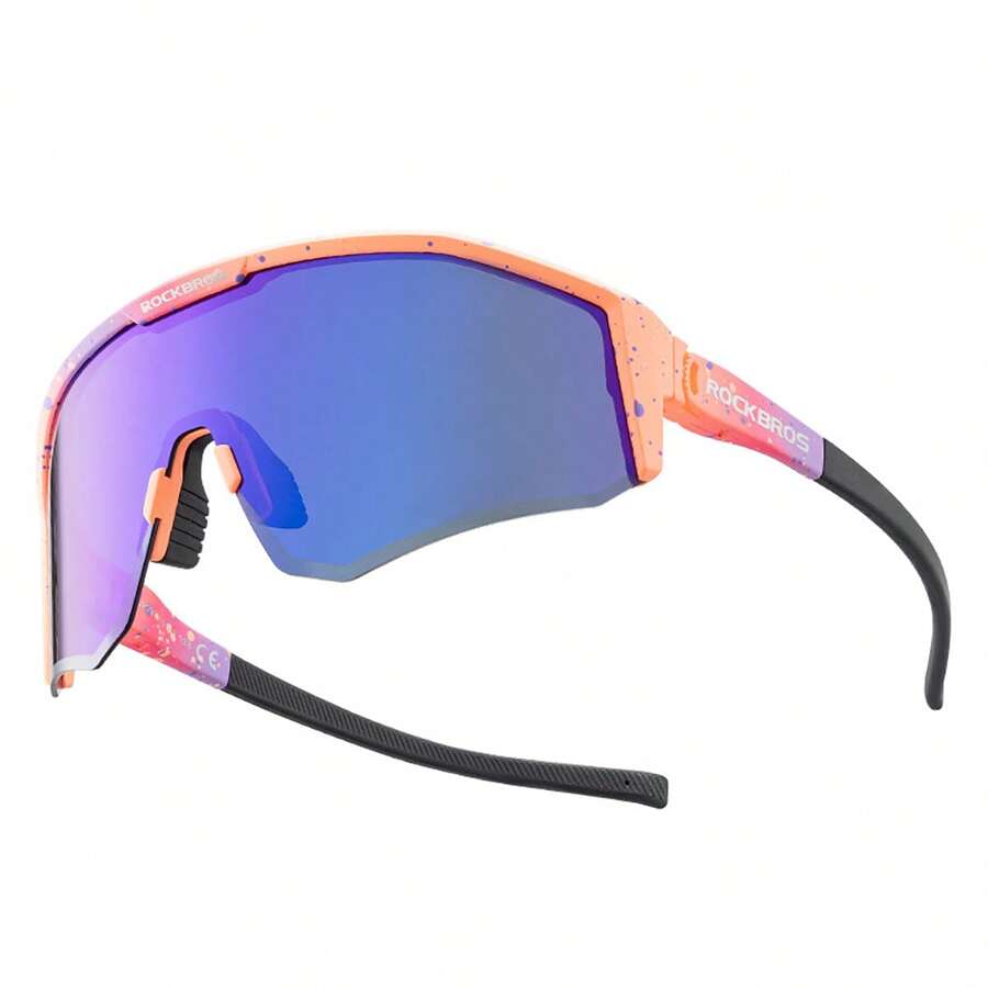 ROCKBROS Polarized Cycling Glasses Women Men Sunglasses TAC Glasses TR90 Frame Adjustable Arm Design For Cycling Running Fishing